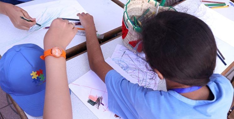 temara-:-colonie-de-vacances-inclusive-au-profit-de-40-enfants-autistes