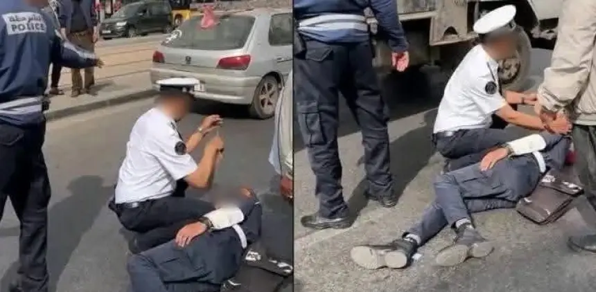 شهيد-الواجب.-شرطي-شاب-يفارق-الحياة-في-بني-ملال-بعد-دهسه-من-طرف-دراجة-نارية-والجاني-في-حالة-فرار