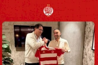 Le Wydad Athletic Club signe officiellement avec la star marocaine Hakim Ziyech voici la durée du contrat
