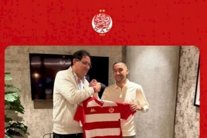 Le Wydad Athletic Club signe officiellement avec la star marocaine Hakim Ziyech voici la durée du contrat