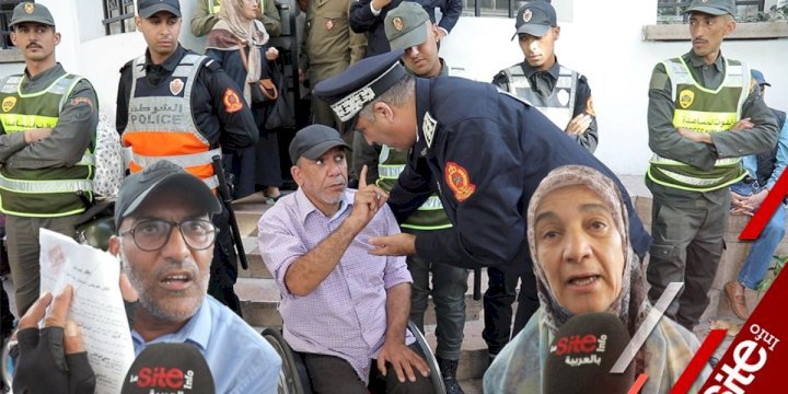 أرباب المأذونيات في وضعية إعاقة بالبيضاء يحتجون ضد الوعود الكاذبة والإقصاء -فيديو