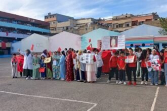 إعدادية المستقبل بالحي المحمدي تحتفي بالذكرى 50 للمسيرة الخضراء