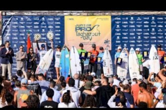 أكادير : هانس أودريوثولا وماريا سالغادو يتوجان بلقب Junior Pro Taghazout Bay