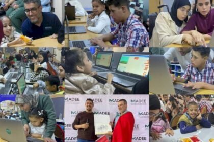 ورشة للبرمجة والروبوتيك بآيت عميرة احتفالا بالمسيرة الخضراء المظفرة: التكنولوجيا حق للجميع.