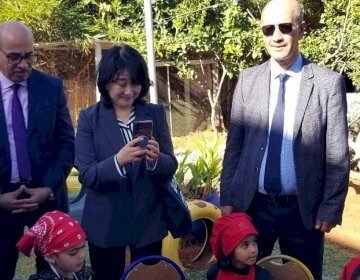 وفد كوري يزور مدرسة سيدي عبدالله الابتدائية الإيكولوجية بسلا