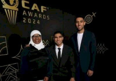 حصري  نبيل حكيمي الحاضر الغائب في ليلة التتويج الإفريقية  !