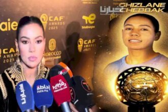 غزلان الشباك تعبر عن فرحتها بجائزة الكرة الذهبية الإفريقية