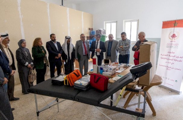 وكالة بيت مال القدس تجهز نقاط الرعاية الصحية بضواحي القدس