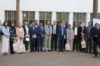 لقاء تواصلي لطلبة ماستر مهن العمل الاجتماعي بجامعة محمد الأول مع مؤسسات حكومية