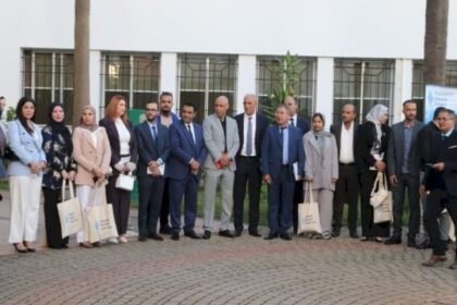 لقاء تواصلي لطلبة ماستر مهن العمل الاجتماعي بجامعة محمد الأول مع مؤسسات حكومية