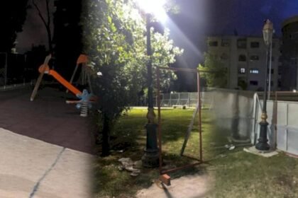 اكزناية.. تسييج مساحة خضراء بألعاب للأطفال يشعل الجدل حول رخصة بناء معمل