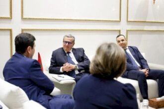 أخنوش يستقبل رئيس مجلس النواب بجمهورية كازاخستان