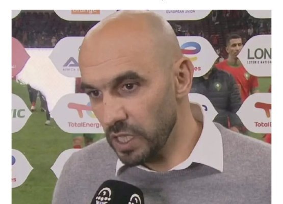 الركراكي يعتذر للمغاربة ويعد بـ كأس أفريقيا: سنبقي الكأس في الرباط