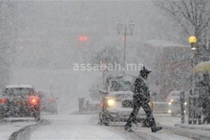 أمطار قوية وثلوج بعدد من المناطق (نشرة إنذارية)
