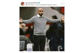 بعد موجة الانتقادات.. مروازي يساند الركراكي ويؤكد نكران الجميل ليس من أخلاق المغاربة -صورة