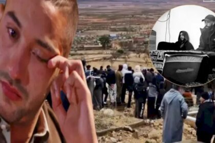 بحضور آيت منا.. جنازة مهيبة في وداع شقيق النجم المغربي حكيم زياش ضواحي بركان