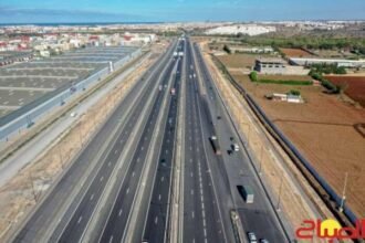 استكمال أشغال تحويل مفترق عين حرودة