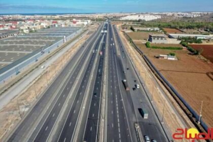 استكمال أشغال تحويل مفترق عين حرودة