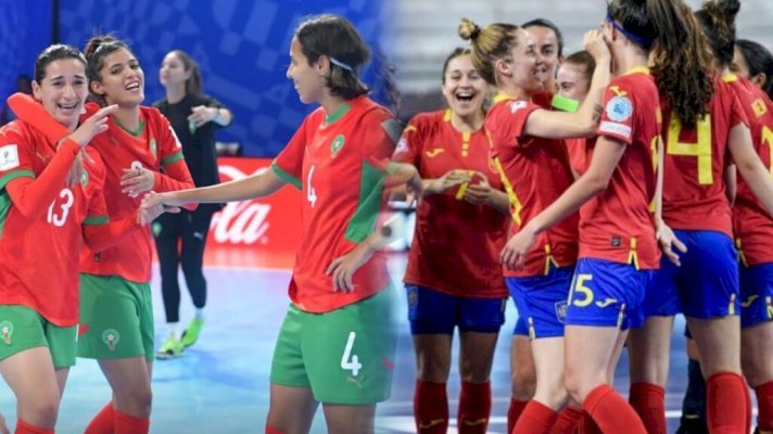 En directo Partido Marruecos vs España en los cuartos de final de la Copa del Mundo de fútbol sala femenino 2025