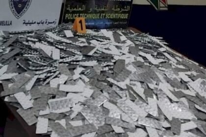 أمن الناظور يحبط عملية تهريب المخدرات بباب مليلية