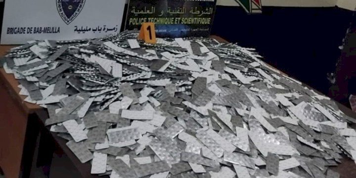أمن الناظور يحبط عملية تهريب المخدرات بباب مليلية