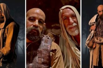 عدنان موحجة يروج لشخصيته بالمسلسل العربي التاريخي أبطال الرمال -صور