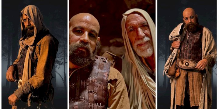 عدنان موحجة يروج لشخصيته بالمسلسل العربي التاريخي أبطال الرمال -صور