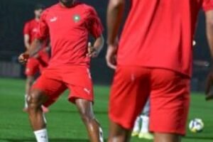 صور آخر حصة تدريبية للمنتخب الوطني الرديف قبل لقاء سوريا