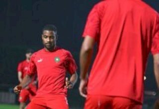 صور آخر حصة تدريبية للمنتخب الوطني الرديف قبل لقاء سوريا