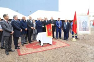 Le ministre Barada et le gouverneur de Nouaceur lancent les travaux dune école et inspectent de nouveaux projets éducatifs et sportifs