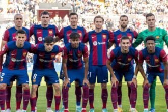 ملخص: برشلونة يهزم أوساسونا ويواصل صدارة الليغا