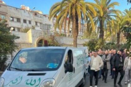 المرحوم خالد الحجوجي ولحظة وداع تليق برجل زرع المحبة ورحل في صمت