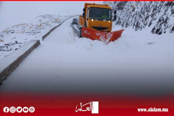 جهود متواصلة لمديرية التحهيز والماء لفك العزلة بالحزام الجبلي بأزيلال