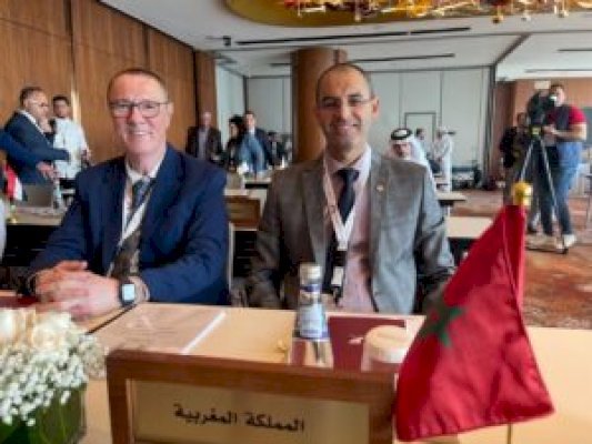 انتخاب الاستاذ بدر الدين الإدريسي نائبا لرئيس الاتحاد العربي للصحافة الرياضية