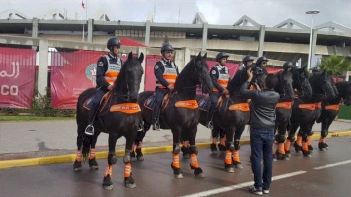 مديرية الأمن الوطني تعزز الخلايا الرياضية بآلاف العناصر لتأمين الكان