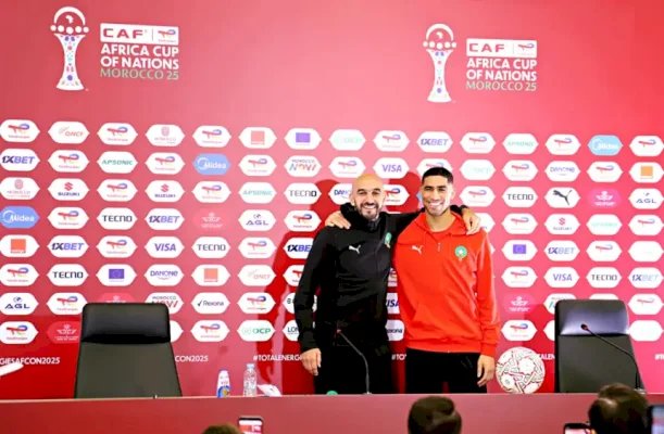 أبرز ما قاله وليد الركراكي وأشرف حكيمي عن مواجهة جزر القمر في افتتاح كان المغرب (مترجم إلى العربية)