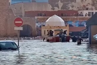 فيضانات آسفي تطيح بشخص