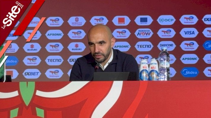 الركراكي يتحدث عن إصابة سايس وصعوبة مباراة جزر القمر- فيديو