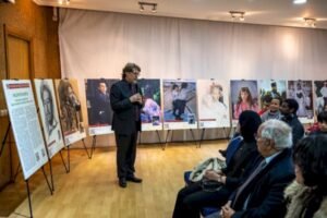 البيت الروسي يحتفي بسيروف: ألوان تحكي وحياة تروى