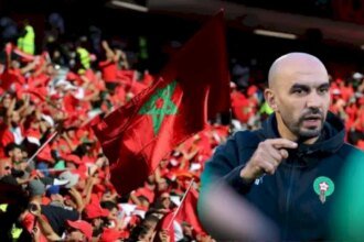 نساو علينا “البتي فور” بين الشوطين..الركراكي يوجه رسالة مثيرة لجماهير الماكلة قبل مباراة تنزانيا