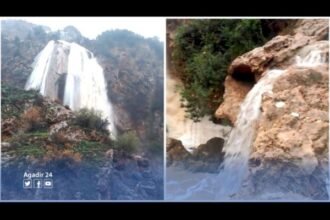 أكادير : إيموزار إداوتنان تتنفس مجددا.. شلالات المنطقة تستعيد عنفوانها تحت وقع أمطار الخير (+فيديو)